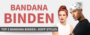 TOP 5 Bandana Binden : Kopf Styles