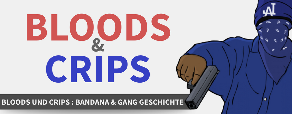 Crip Bandana und Blood Bandana : Gang Geschichte