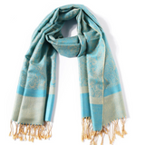 Blue Pashmina Scarf