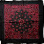 Bandana Schwarz Rot | King Bandana