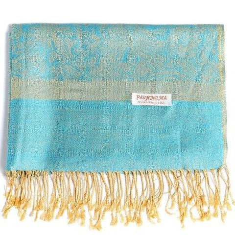 Blue Pashmina Scarf