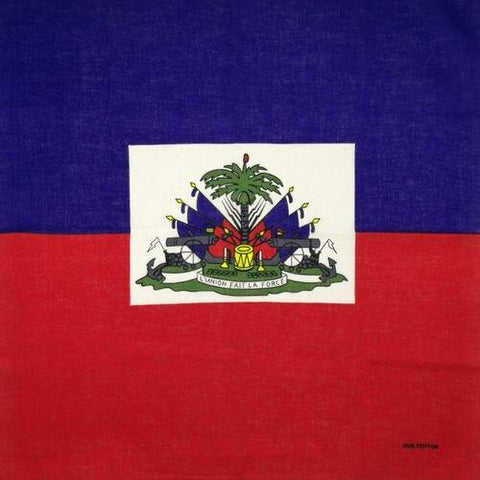 Flag Haiti Bandana
