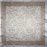 Gold and Silver Paisley Tuch