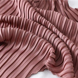Nickituch Plissee Pastell Pink | King Bandana