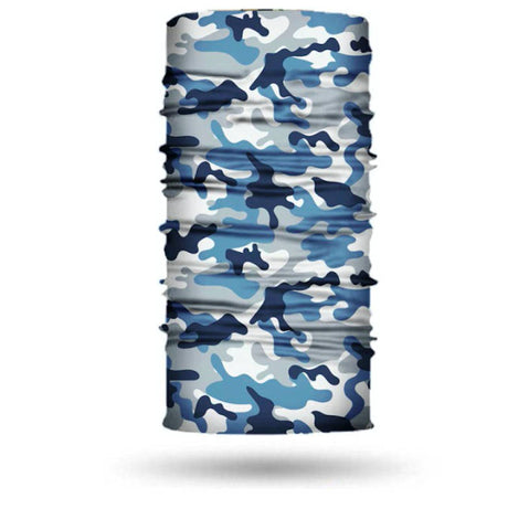Multifunktionstuch Camouflage Blau | King Bandana