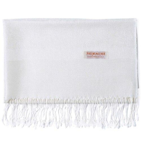 Pashmina Schal Ivory