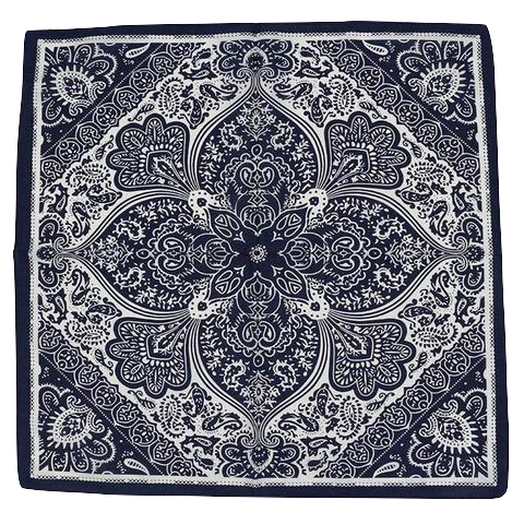 Premium Bandana Dark Blue