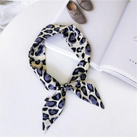 Nickituch Leoprint Blue Traces | King Bandana