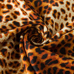 Rotes Leopard Paisley Tuch