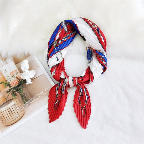 Nickituch Plissee Blue & Red Allianz | King Bandana