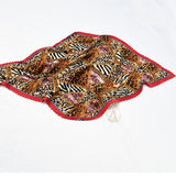 Nickituch Plissee Felin Tradition | King Bandana