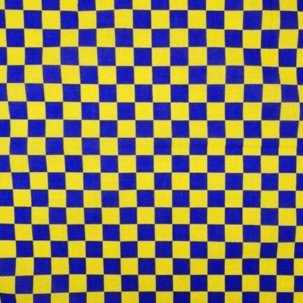 Nickituch Blue Yellow Grid | King Bandana