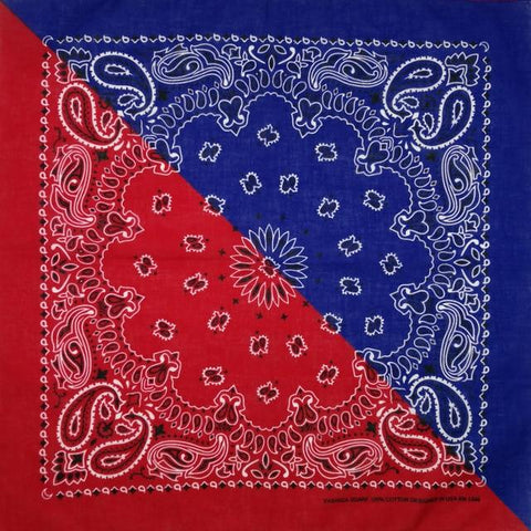 Red and Blue Bandana