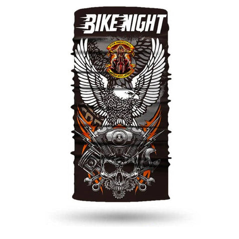 totenkopf fahrradhelm Schlauchschal Totenkopf Bike Night