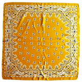 Senfgelb Paisley Bandana