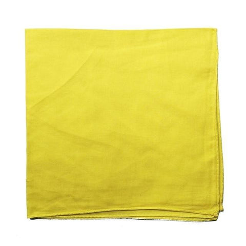 Yellow Bandana Einfarbig